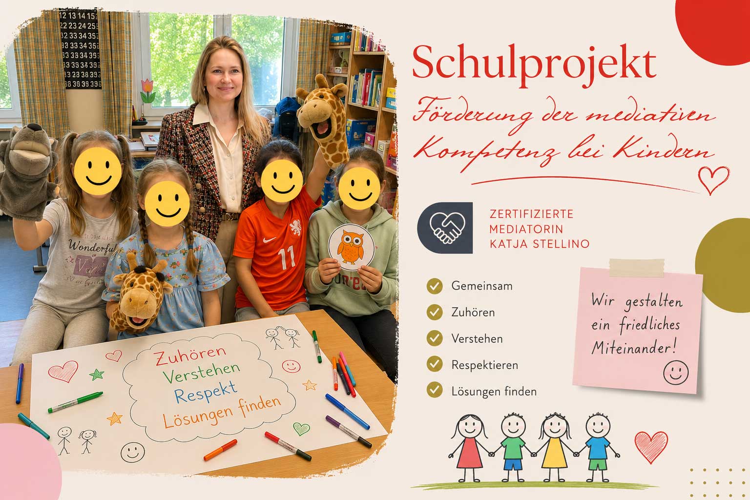 Projekte in Bremer Schulen „Förderung der mediativer Kompetenz bei Kindern“